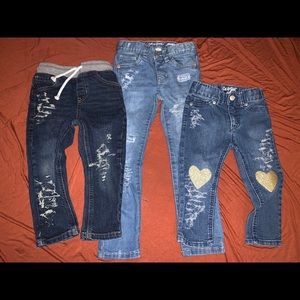 Distressed denim bundle for 🦋KACEE 🦋